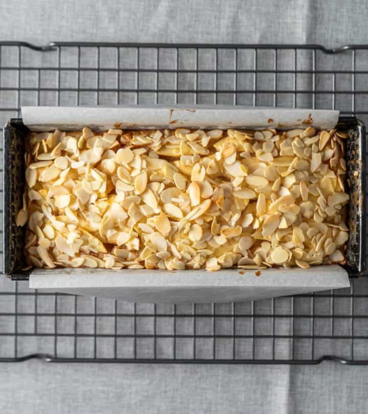 After baking.