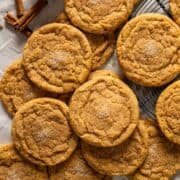 Chewy pumpkin cookies.