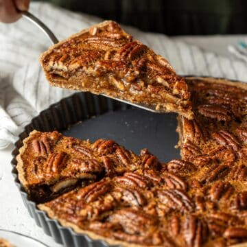 Healthy pecan pie without corn syrup